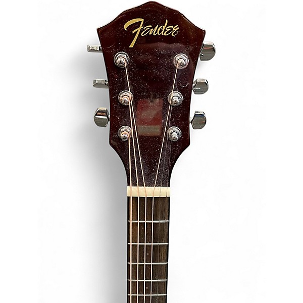Used Fender FA135CE Concert Natural Acoustic Electric Guitar