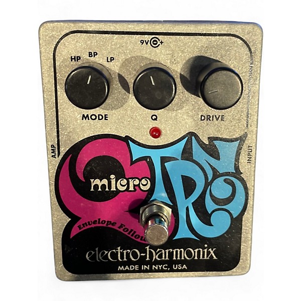 Used Electro-Harmonix Micro Q Tron Envelope Filter Effect Pedal