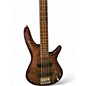 Used Ibanez SR400QM Trans Purple Burst Electric Bass Guitar