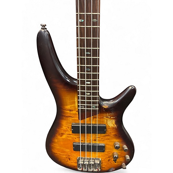 Used Ibanez SR500 BURL Electric Bass Guitar