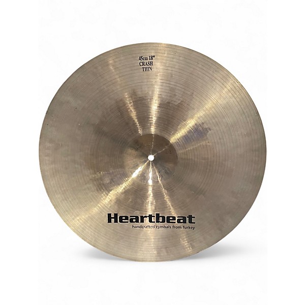 Used Heartbeat 18in STUDIO THIN CRASH Cymbal