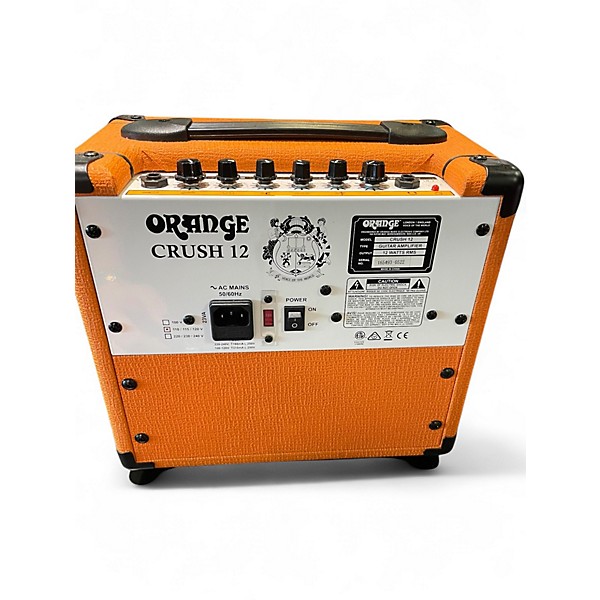 Used Orange Amplifiers Crush 12 Guitar Combo Amp