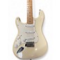 Used Fender Standard Stratocaster Left Handed Vintage White Electric Guitar