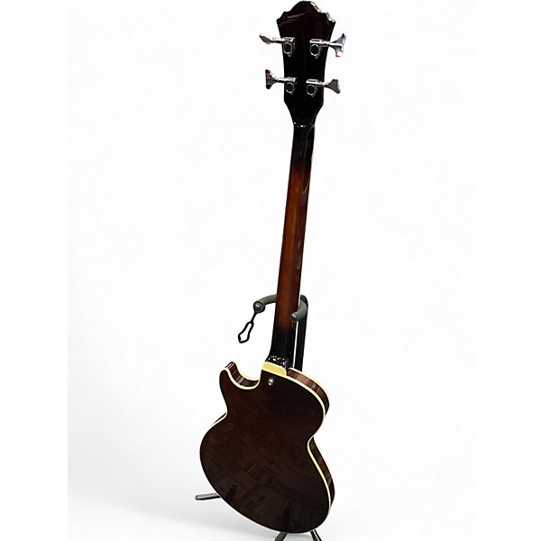 Used Ibanez AGB140-TBR-12-01 Walnut Electric Bass Guitar