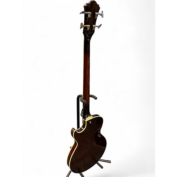 Used Ibanez AGB140-TBR-12-01 Walnut Electric Bass Guitar