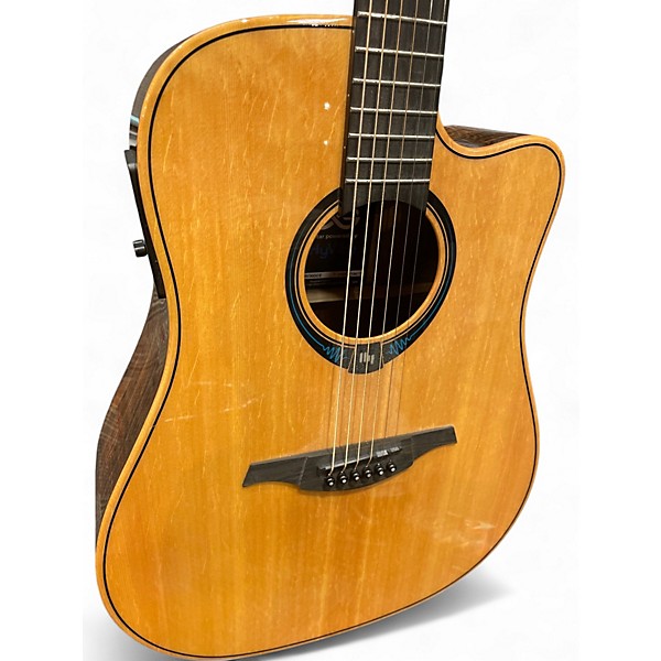 Used 2020s Lag Guitars THV30 DCE Natural Acoustic Electric Guitar