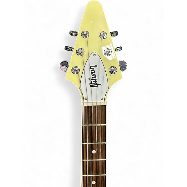 Used 2023 Gibson '70s Flying V Classic White Solid Body Electric Guitar