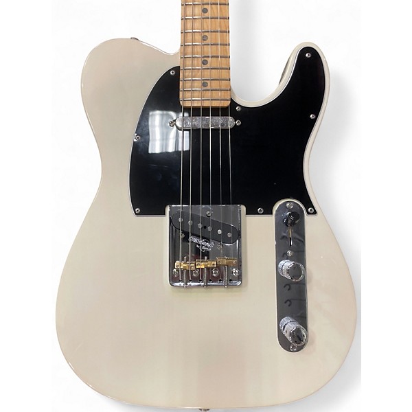 Used Fender Nashville Telecaster Cream Solid Body Electric Guitar