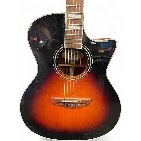 Used D'Angelico DAPCSG200VSBCP 2 Color Sunburst Acoustic Electric Guitar