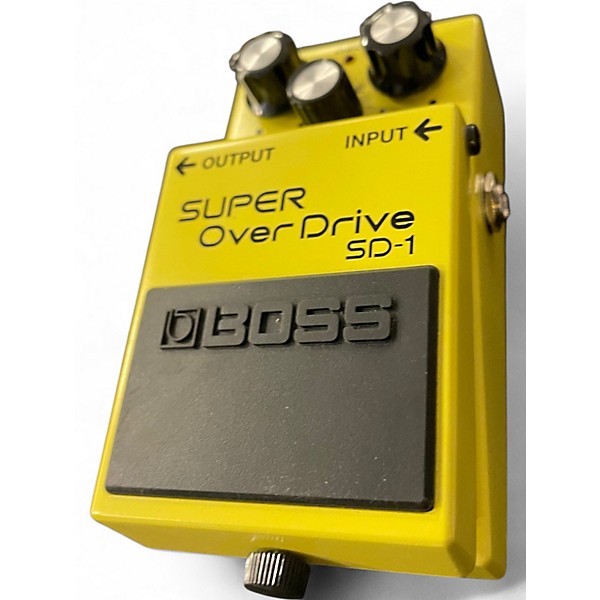Used BOSS SD1 Super Overdrive Effect Pedal