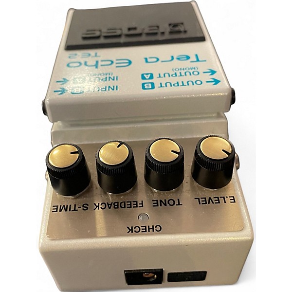 Used BOSS TE2 Tera Echo Effect Pedal