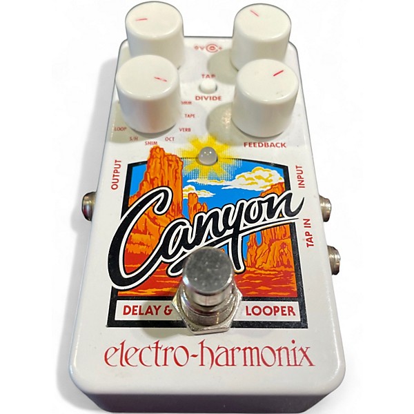 Used Electro-Harmonix Canyon Delay and Looper Effect Pedal