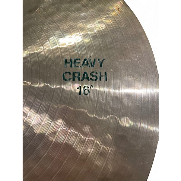 Used Paiste 16in 505 heavy crash Cymbal