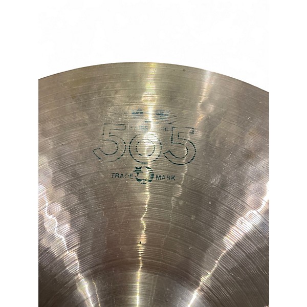 Used Paiste 16in 505 heavy crash Cymbal