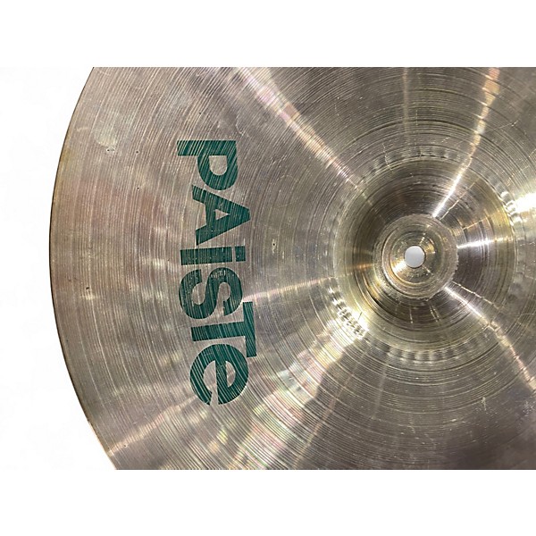 Used Paiste 16in 505 heavy crash Cymbal