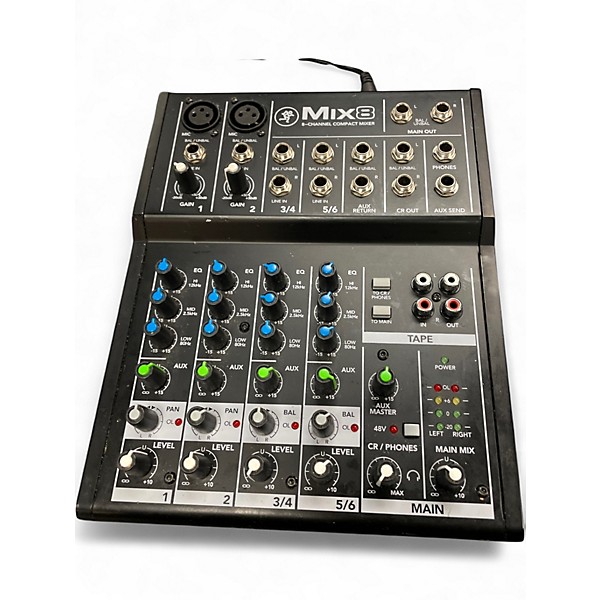 Used Mackie MIX8 Unpowered Mixer