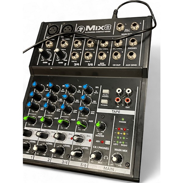 Used Mackie MIX8 Unpowered Mixer