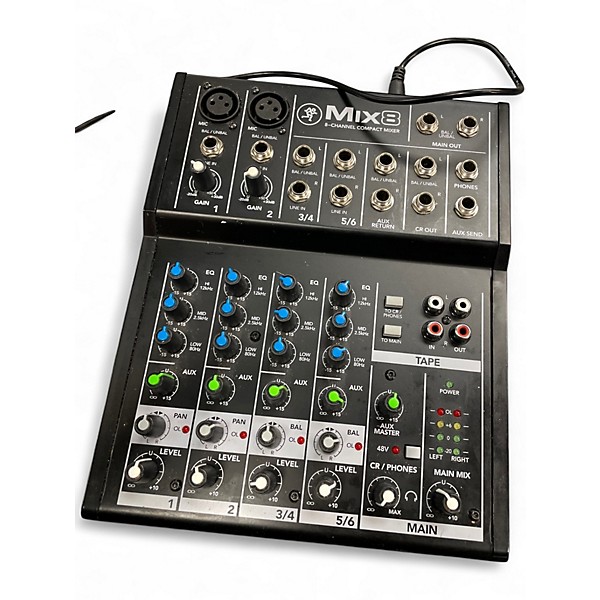 Used Mackie MIX8 Unpowered Mixer