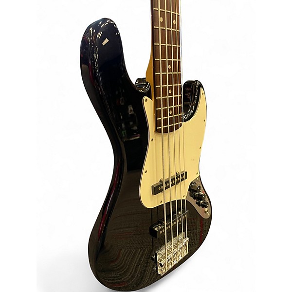 Used Squier Affinity Jazz Bass V 5 String Black Electric Bass Guitar