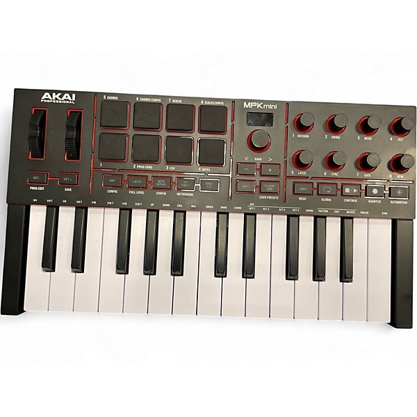 Used Akai Professional MPK Mini IV 25-Key MIDI Controller