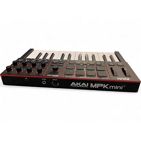 Used Akai Professional MPK Mini IV 25-Key MIDI Controller
