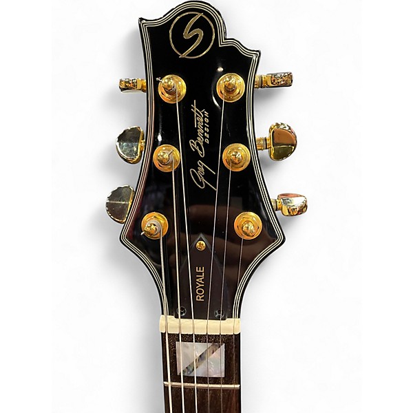 Used Greg Bennett Design by Samick Royale RL4LTD DIAMOND SPARKLE Hollow Body Electric Guitar