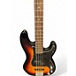 Used Squier Precision Bass 2 Color Sunburst Electric Bass Guitar