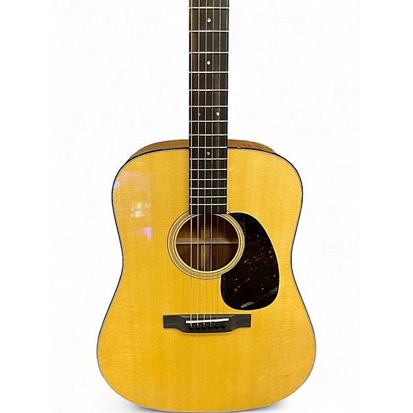 Used 2024 Martin D18 Natural Acoustic Guitar