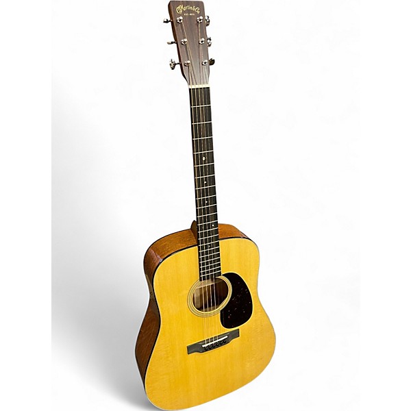 Used 2024 Martin D18 Natural Acoustic Guitar