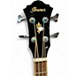 Used Ibanez AEB5E Black Acoustic Bass Guitar
