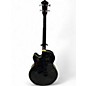 Used Ibanez AEB5E Black Acoustic Bass Guitar