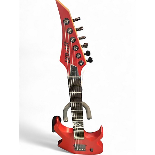 Used Solar Guitars AB2 Satin Red Solid Body Electric Guitar