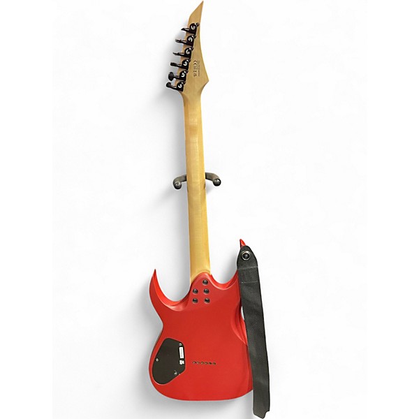 Used Solar Guitars AB2 Satin Red Solid Body Electric Guitar