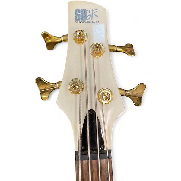 Used Ibanez SR530 Pearl White Electric Bass Guitar