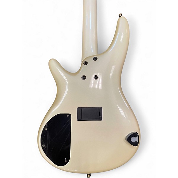 Used Ibanez SR530 Pearl White Electric Bass Guitar