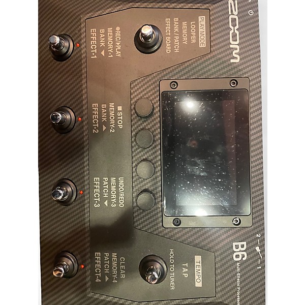 Used Zoom B6 Effect Pedal Package