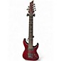 Used Schecter Guitar Research Hellraiser C8 Special 8 String Black Cherry Solid Body Electric Guitar thumbnail
