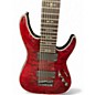 Used Schecter Guitar Research Hellraiser C8 Special 8 String Black Cherry Solid Body Electric Guitar