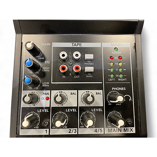 Used Mackie Mix5 Unpowered Mixer