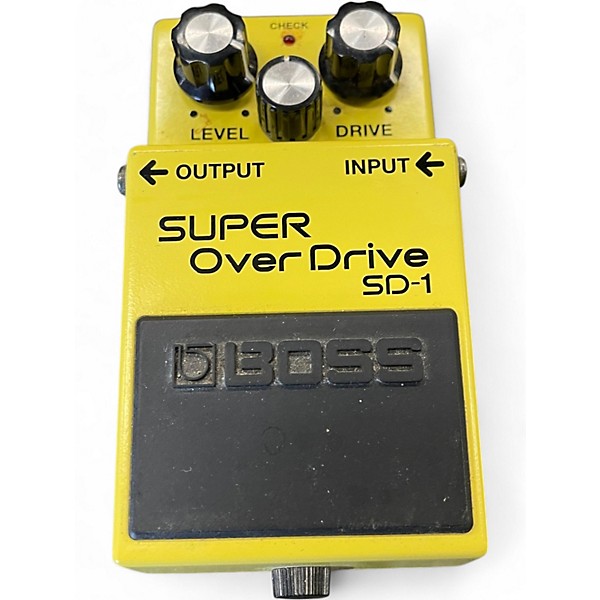 Used BOSS SD1 Super Overdrive Effect Pedal