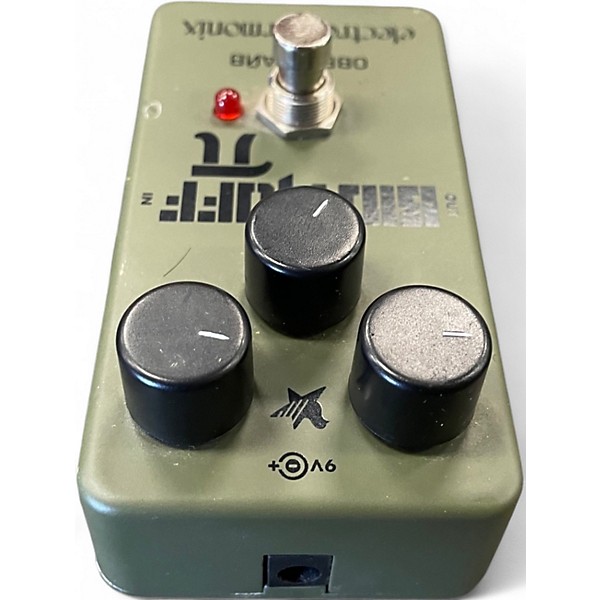 Used Electro-Harmonix Green Russian Big Muff Pi Fuzz Effect Pedal