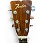 Used Fender F35 Natural Acoustic Guitar