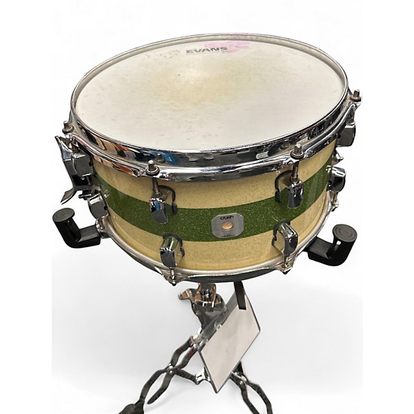 Used CRUSH 14in Snare Green Drum