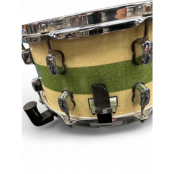Used CRUSH 14in Snare Green Drum