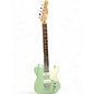 Used Squier Paranormal Baritone Cabronita Telecaster Metallic Aqua Marine Solid Body Electric Guitar thumbnail