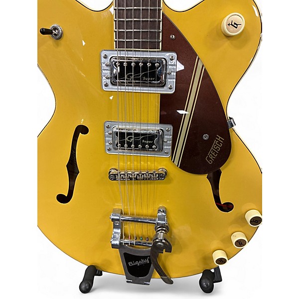 Used Gretsch Guitars 2604T Yellow Hollow Body Electric Guitar