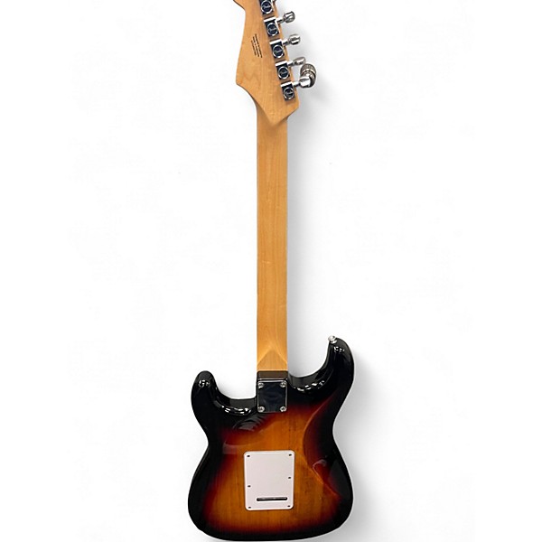 Used Fender Standard Stratocaster 3 Tone Sunburst Solid Body Electric Guitar
