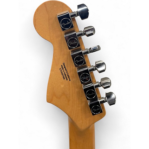 Used Fender Standard Stratocaster 3 Tone Sunburst Solid Body Electric Guitar