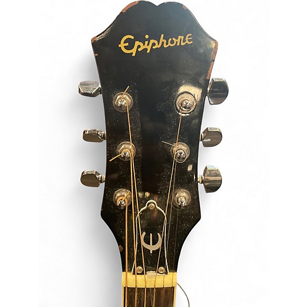 Used Epiphone PR4E Vintage Natural Acoustic Electric Guitar