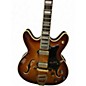 Used Hagstrom Viking 2 Tone Sunburst Hollow Body Electric Guitar